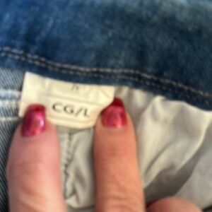 Blue Flare Wide Leg Jeans